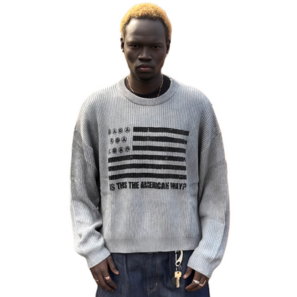 AMERICAN WAY KNITSWEATER